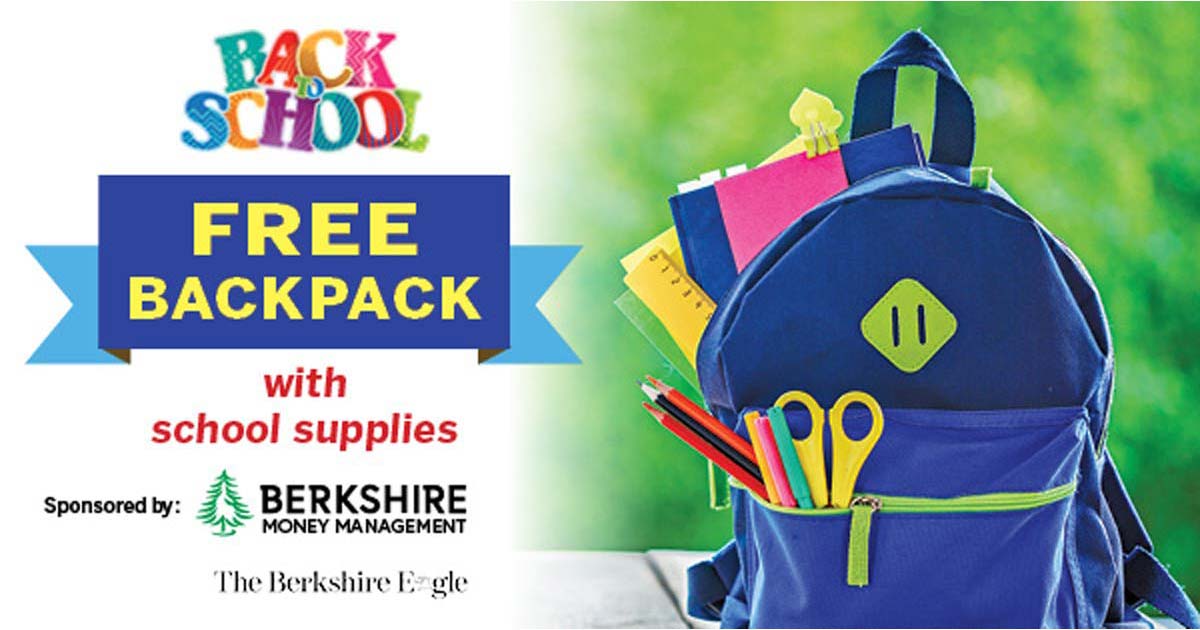 Back to school - Free Backpack with school supplies