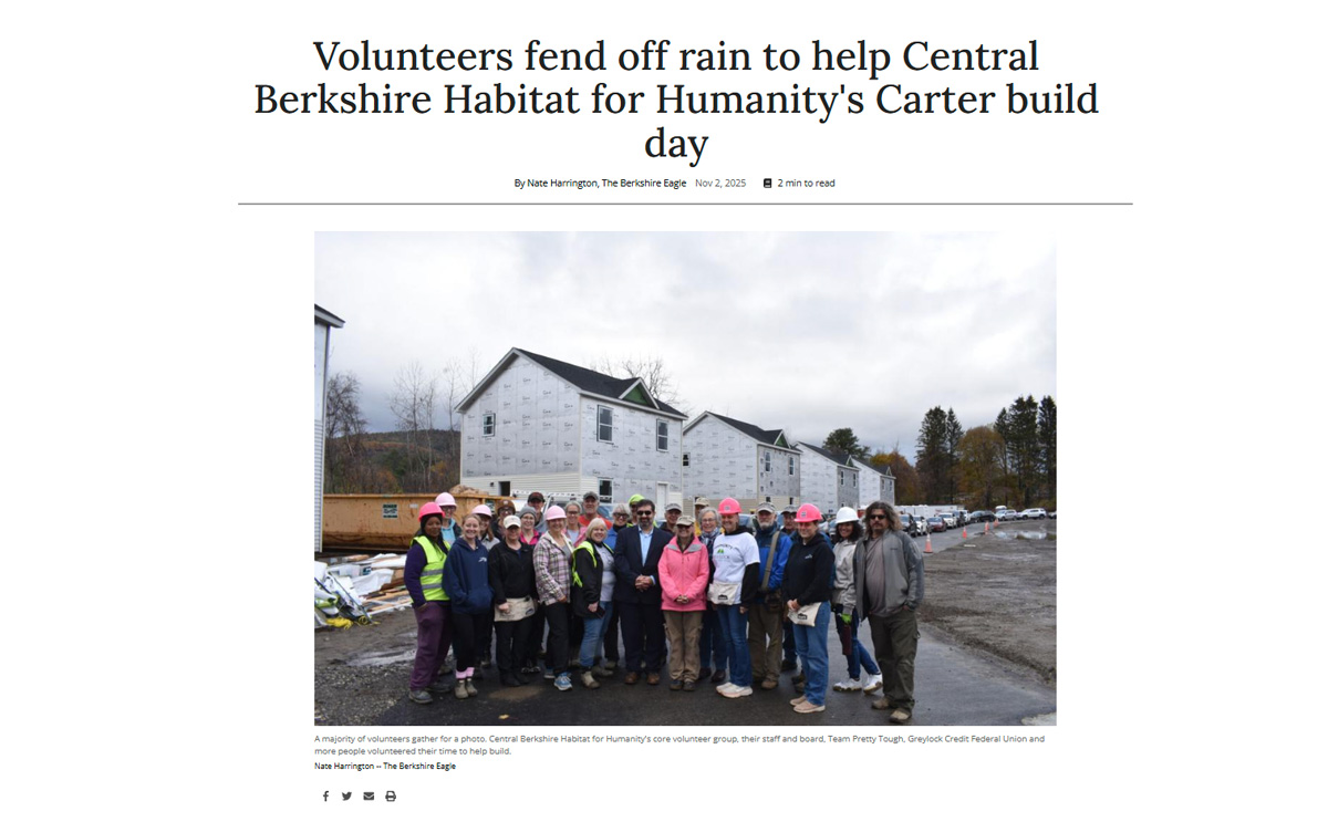 BMM team volunteers at Habitat for Humanity build day - group photo
