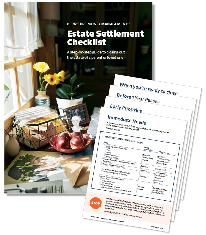 Estate settlement checklist preview